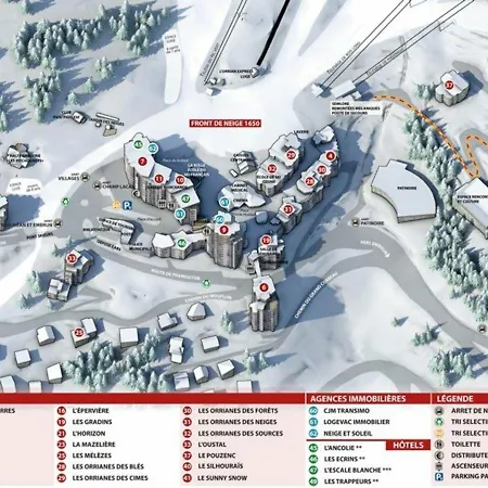 Apartment Grand 4 Pers, Skis Aux Pieds, Balcon Sud - Fr-1-322-153 Les Orres